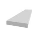 4-Inch X 1-Inch X 8-Foot Embossed Rot-Free PVC Trim Board
